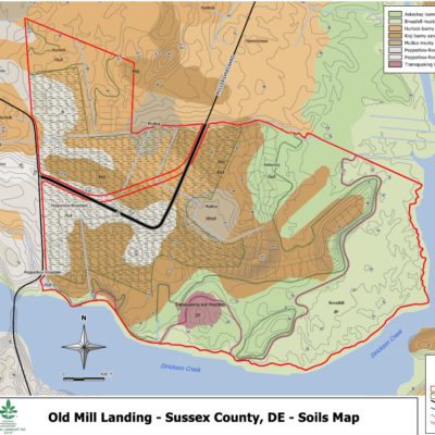 Old Mill Landing Resource Map
