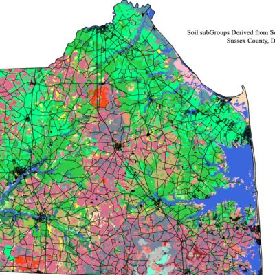 Sussex Sub Group Map GIS GPS